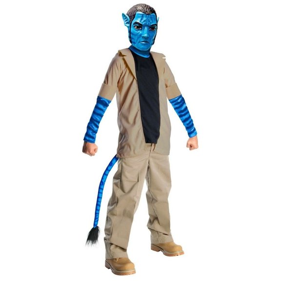Rubies 3 Pc Avatar Jake Sully Boys Costume Large (12-14) New (Halloween) - Picture 1 of 4